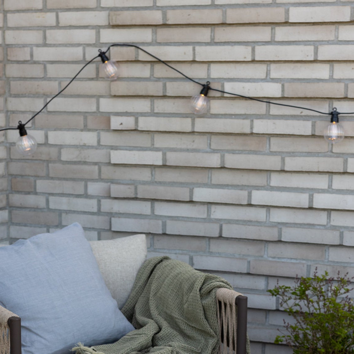 Deluxe Homeart Conjunto inicial exclusivo de corrente leve listrada Ø6 Corrente leve 3