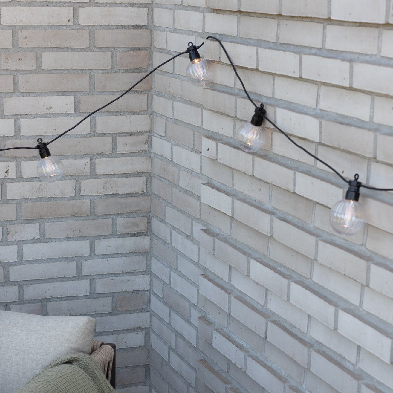 Deluxe Homeart Conjunto inicial exclusivo de corrente leve listrada Ø6 Corrente leve 2