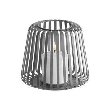 Lanterna LED Ø 20 x 17 cm Cinzento
