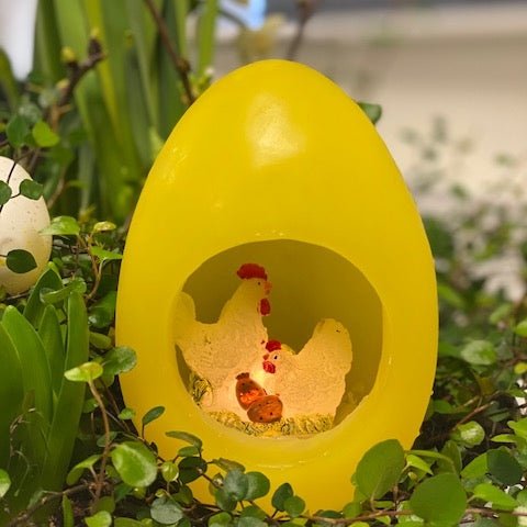 Великденско яйце, отворено в жълто Deluxe Homeart 1