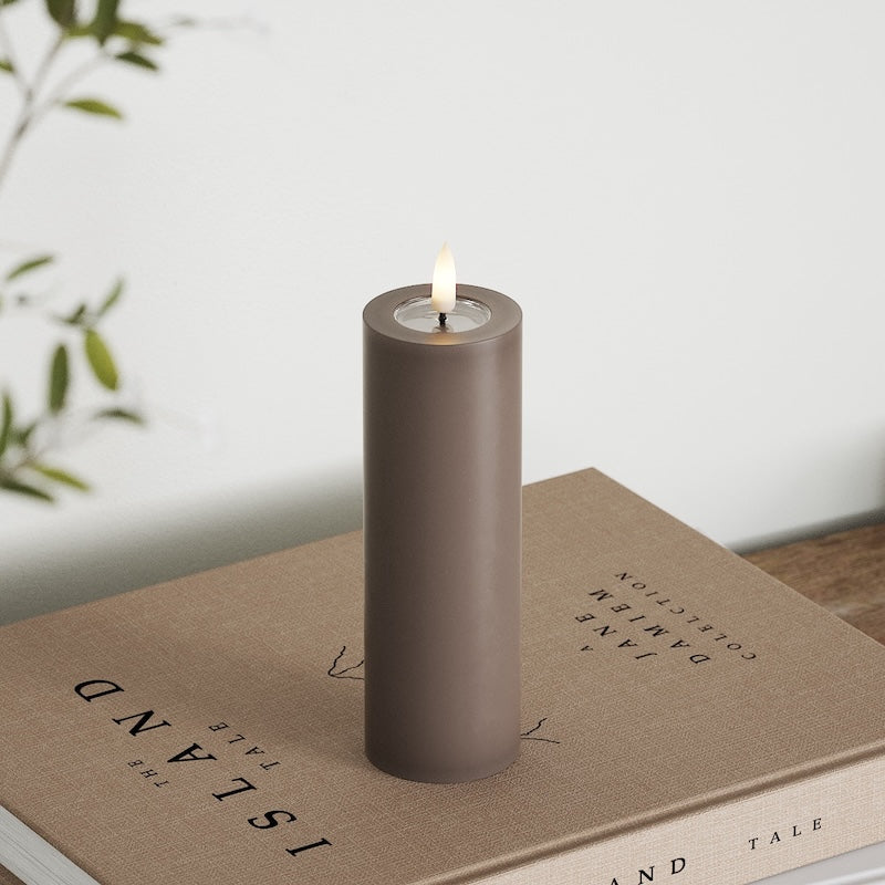 Deluxe Homeart LED блок лампа Ø 5 x 15 см Мока