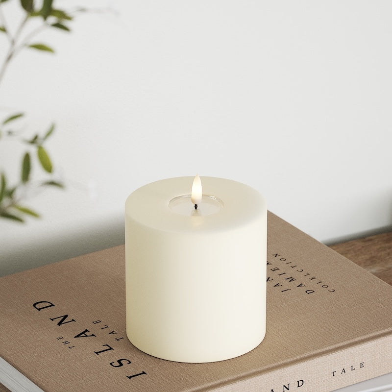 Deluxe Homeart LED блок лампа Ø 10 x 10 см Кремаво