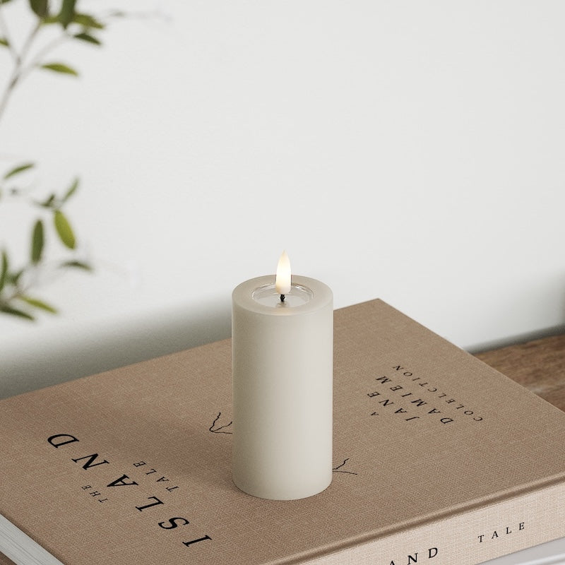 Deluxe Homeart LED блок лампа Ø 5 x 10 см Пясъчно