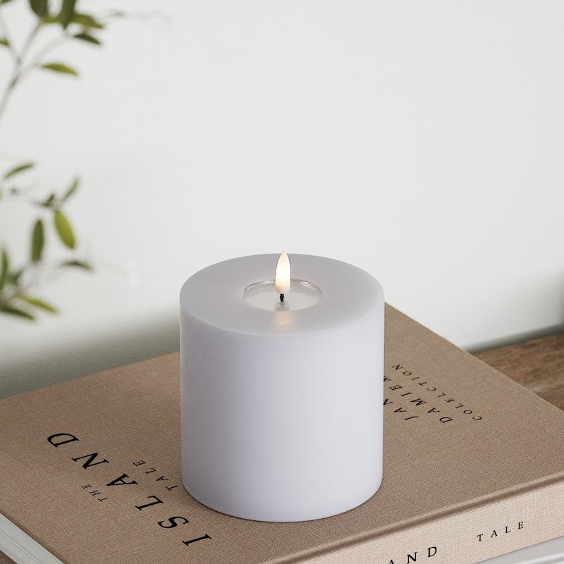 Deluxe Homeart LED блок лампа Ø 10 x 10 см Прашно синьо