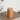 Deluxe Homeart LED Bloklys Ø 7,5 x 12,5 cm Orange
