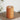 Deluxe Homeart LED Bloklys Ø 10 x 15 cm Orange