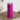 Deluxe Homeart LED Bloklys Ø 7,5 x 20 cm Violet