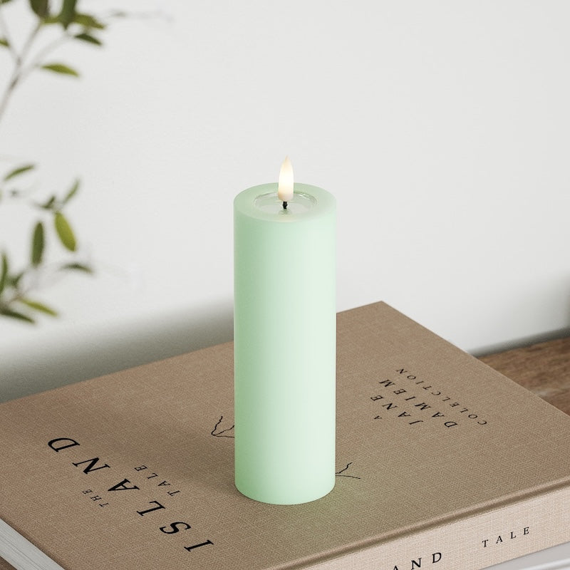 Deluxe Homeart LED блок лампа Ø 5 x 15 см Ментово