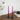 LED Shiny Dinner candle with varnish, 2 pieces (28 cm) Violet