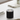 Deluxe Homeart LED Bloklys Ø 10 x 10 cm Sort LED bloklys 1