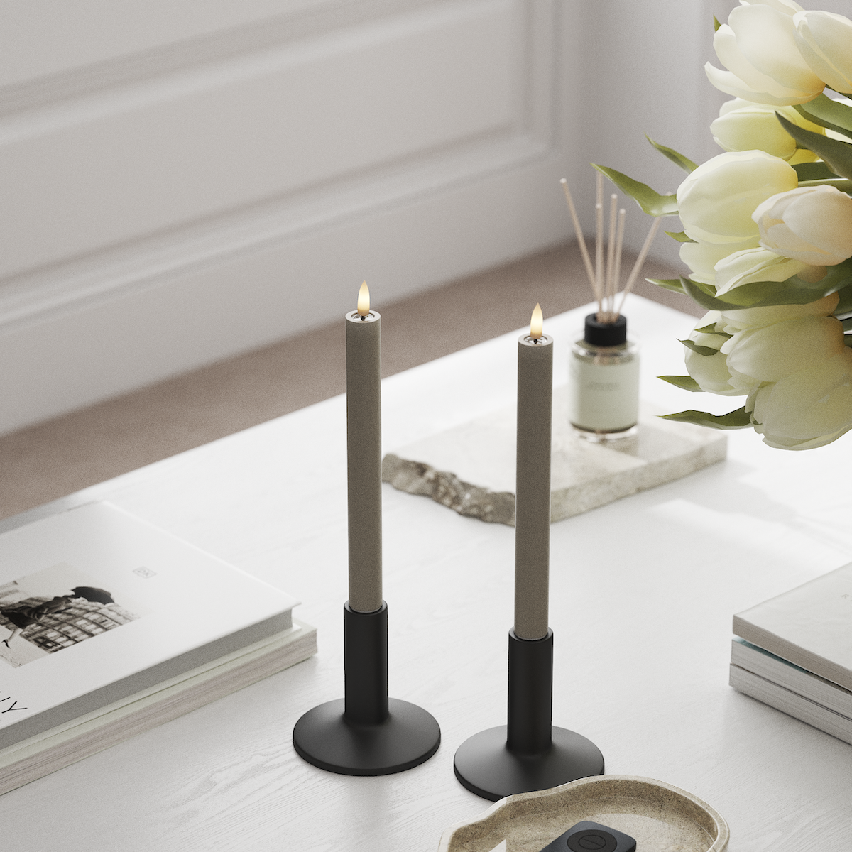 Deluxe Homeart LED Crown valgusti 2 tk, Ø 2 x 24 cm Liiva LED-kroonvalgusti 1