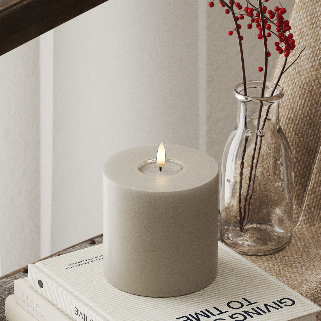 Deluxe Homeart LED plokkvalgusti Ø 10 x 10 cm Liiva LED-ploki tuli 4