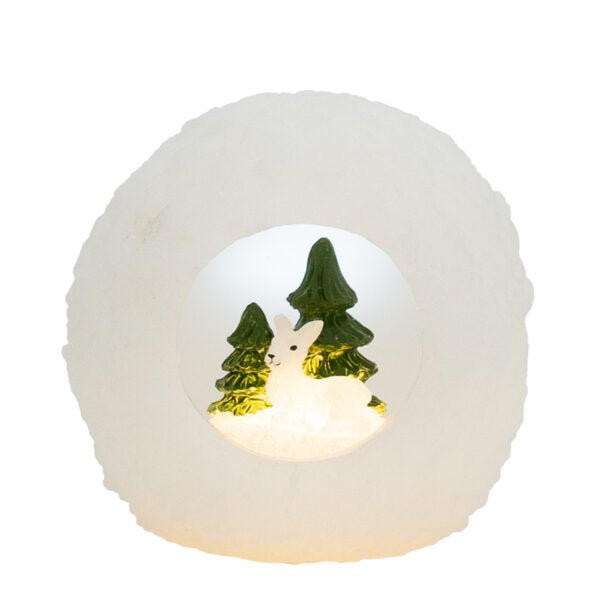 Снежен глобус с декорация 12*12см Deluxe Homeart 1