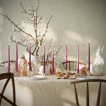 Deluxe Homeart Пакет LED свещи - Виолетово - 8 бр свещи 38см пакет 1