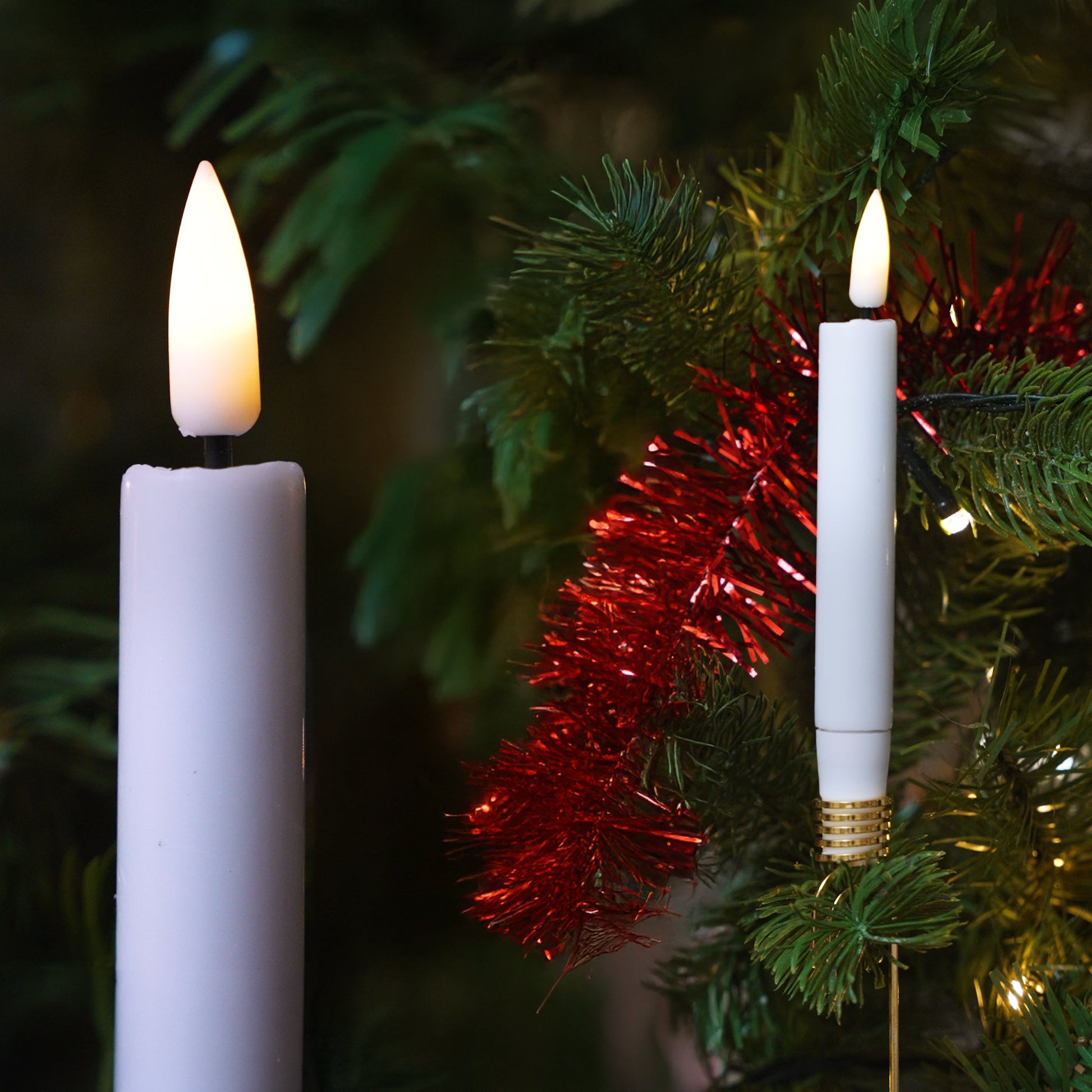 Deluxe Homeart Свещи за елха с восък 6 бр Коледа 7