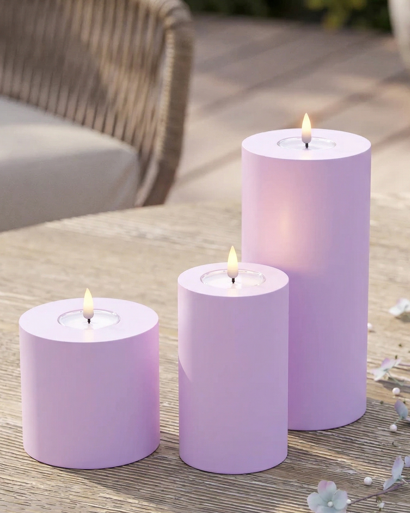 LED utomhus Blockljus paket