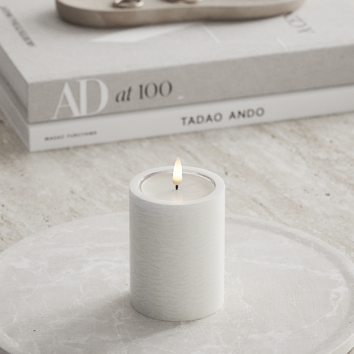 Deluxe Homeart Unique LED блок D 7.5 x 10 cm Бяло unique блокираща светлина 1